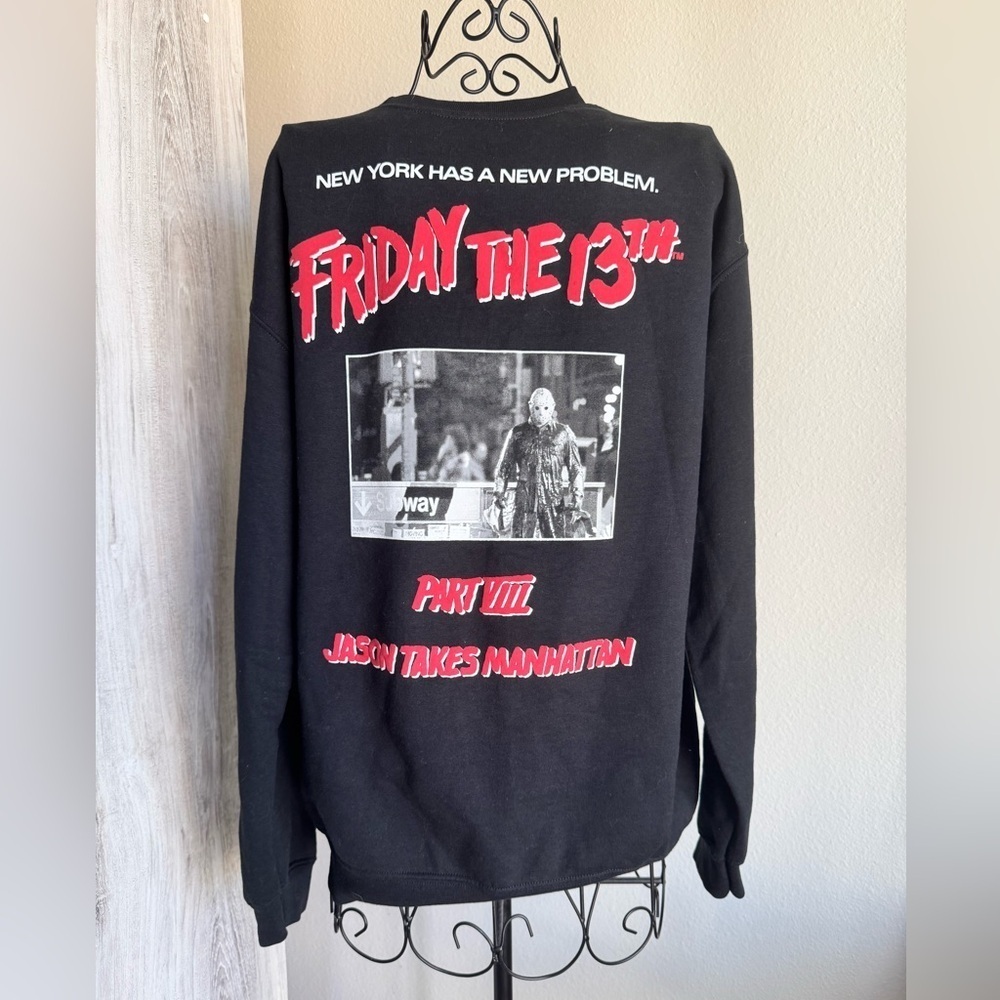 Ripple Junction Black Friday the 13th pullover sweatshirt